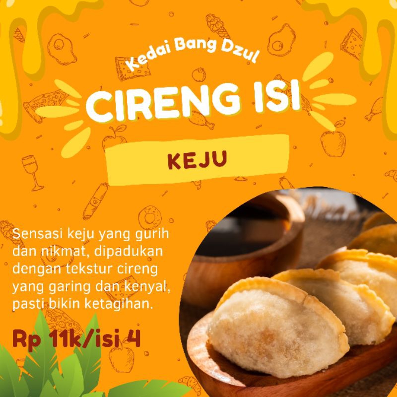 

Cireng isi keju