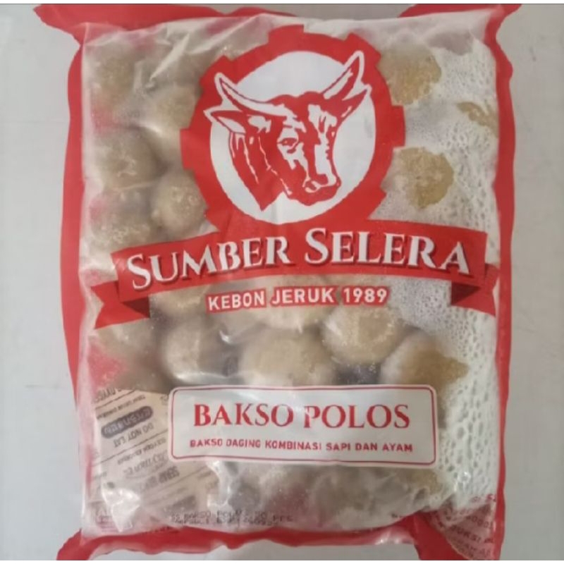 

Bakso SUMBER SELERA Polos isi 50