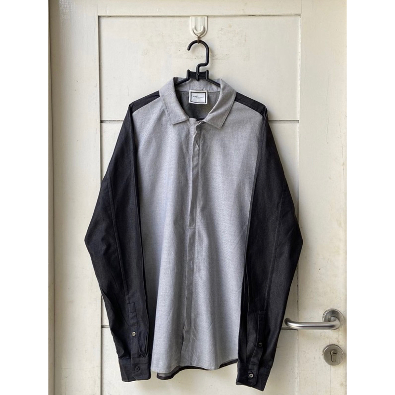 WOOYOUNGMI Grey Zipper Shirt