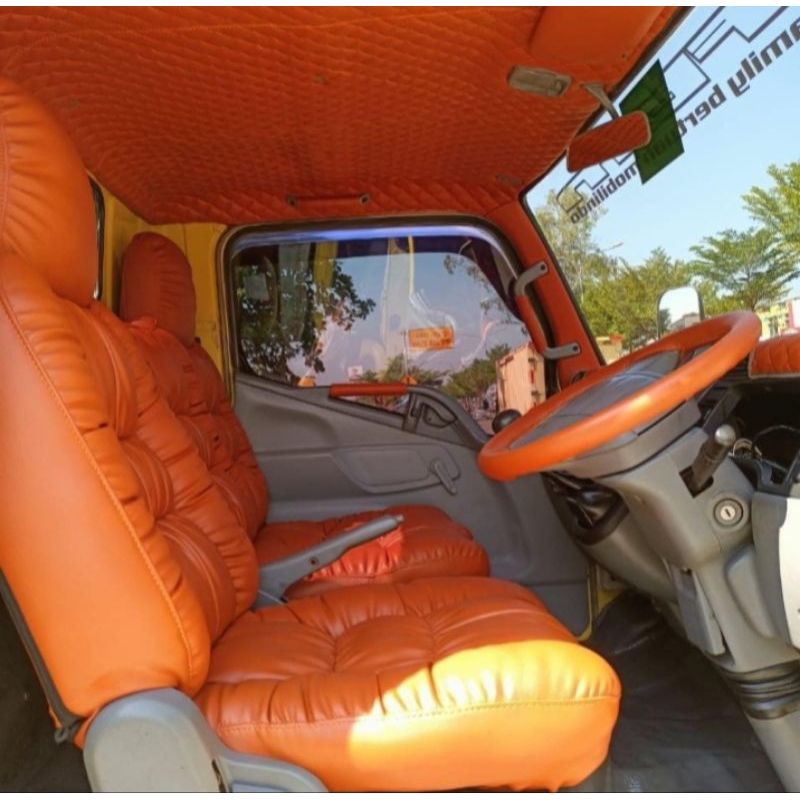 sarung jok model sofa mobil canter cod