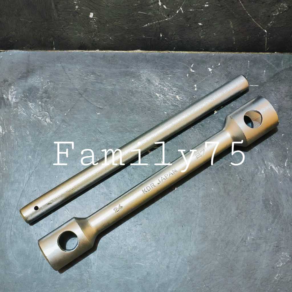 Kunci roda truk truck 24 x 27 Buka pasang baut roda ban 24mm x 27mm