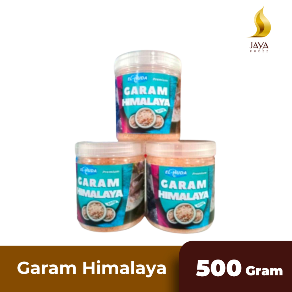 

AL-HUDA GARAM HIMALAYA PINK SALT 500GRAM