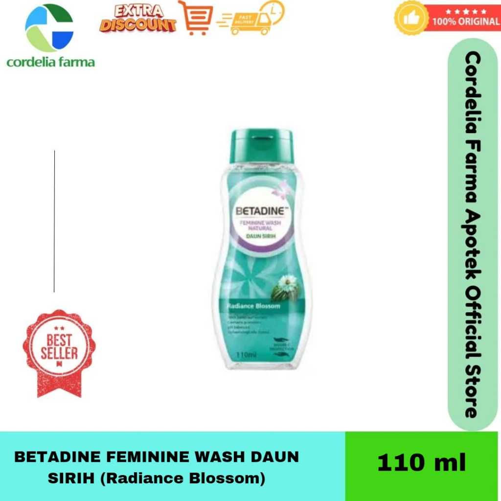 Betadine Feminine Wash Radiance Blossom 110 ml