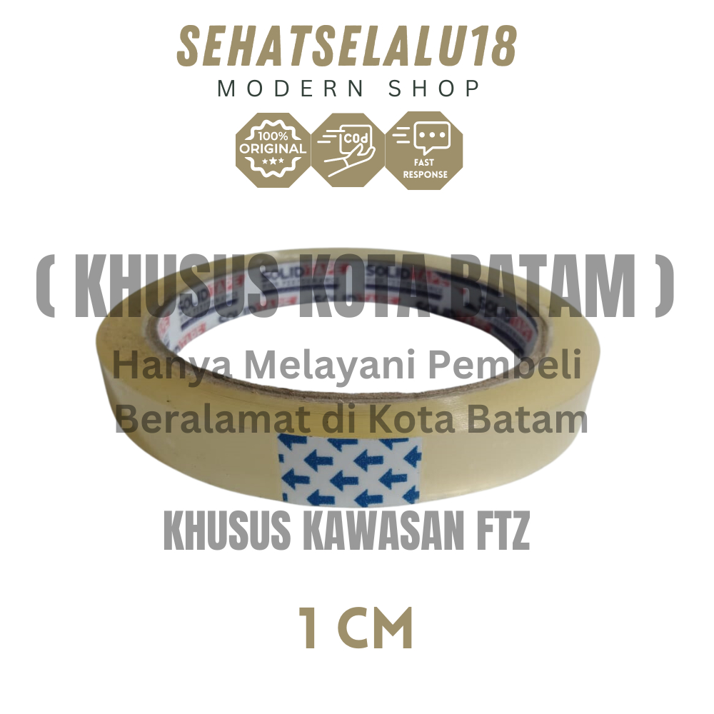 

. Lakban Bening 1cm - Solusi Perekat Praktis