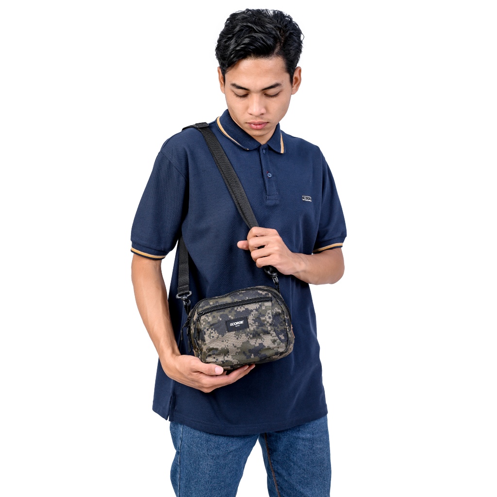 Ecordie  " NAILED " Tas Slingbag