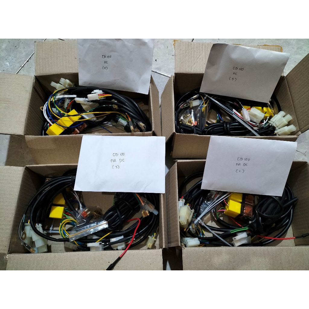 KABEL BODY CB/GL100 TATANAN RINGKESAN SRIT jg bisa buat GL mp tiger RAPI FULL soket PNP CB GL MP TIG