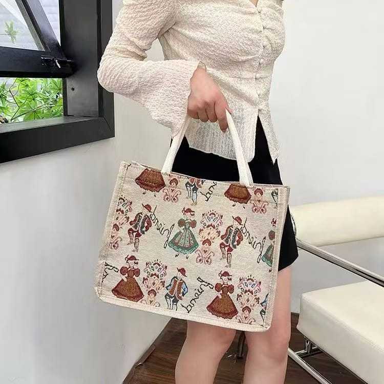 Tote Bag Kanvas Goni / Tas Jinjing / Tas Serba Guna / Travel Bag / Souvenir