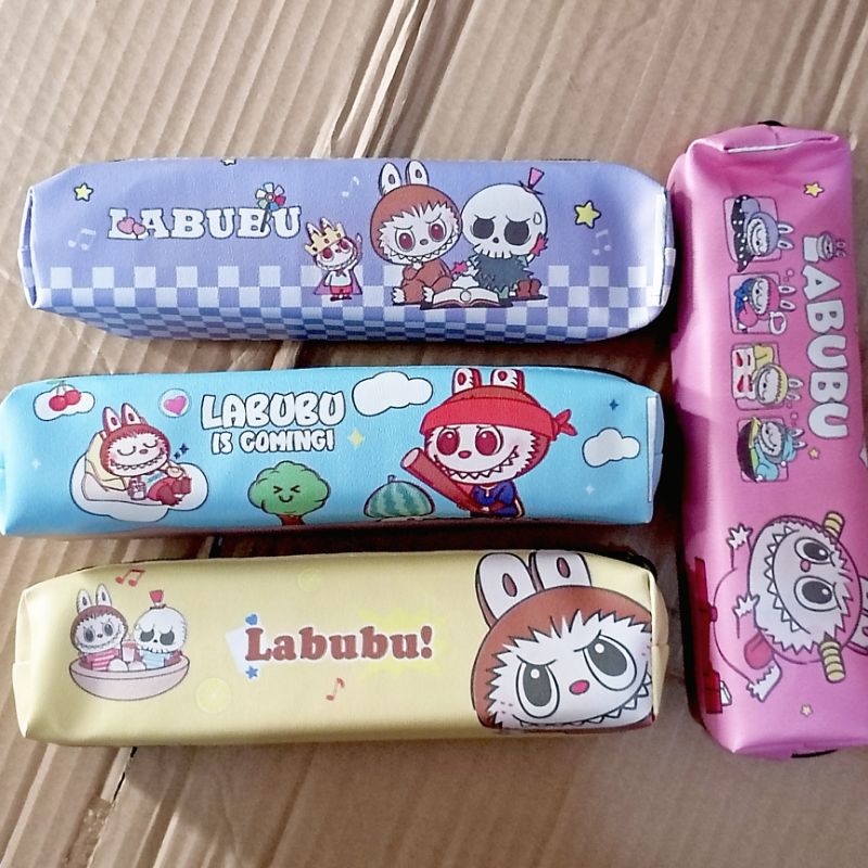 

kotak pensil / Pencil Case bahan gambar Labubu