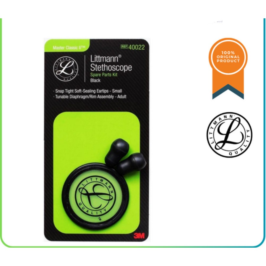 RING + MEMBRAN LITTMANN CLASIC II ADULT + EAR TIP STETHOSCOPE LITTMANN, SPARE PART LITTMANN