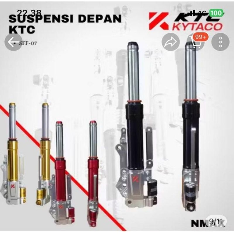 SUSPENSI DEPAN YAMAHA NMAX