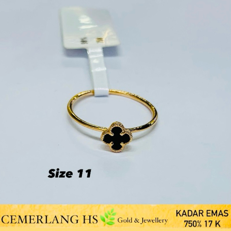 cincin emas fashion italy 17k