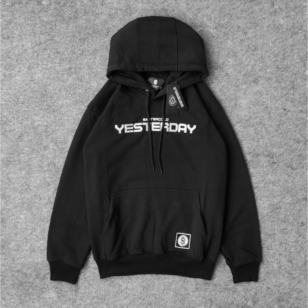 TERLARIS..Hoodie Pria YESTERDAY Original BASTERCOLD Brand Distro Terpopuler