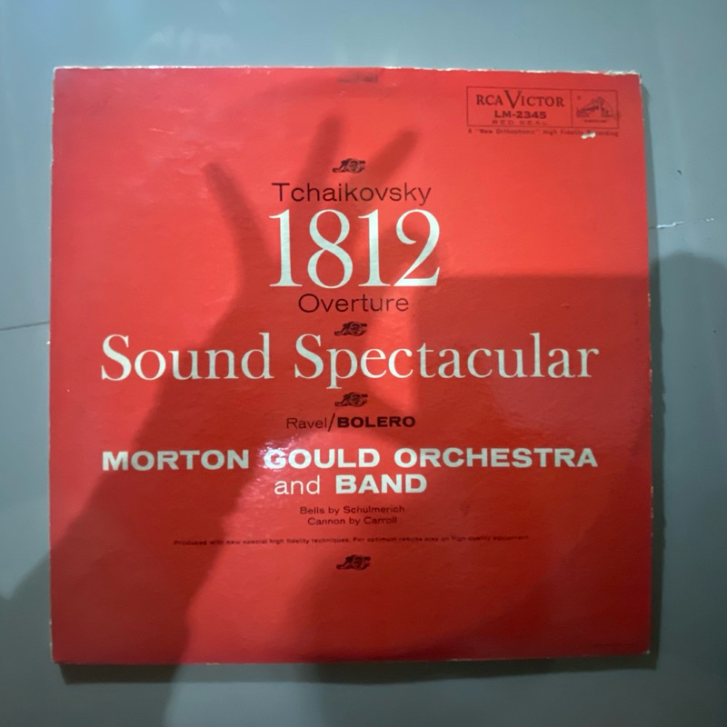 vinyl bekas Tchaikovsky 1812 overture sound spectacular