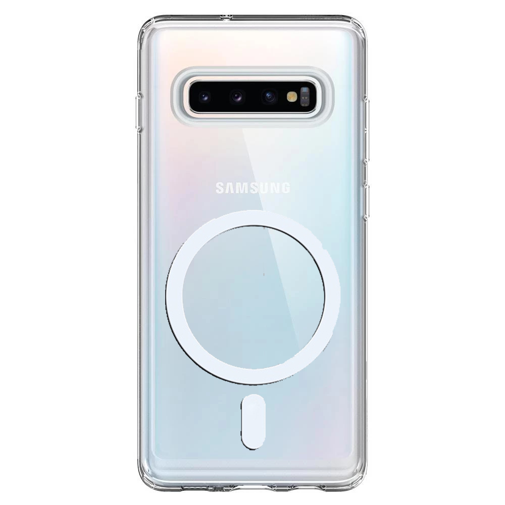 Case Samsung S10e S10 S10 PLUS MAGSAFE Tpu Clear KORI Bumper Magnetic Armor Transparan Clear Softcas