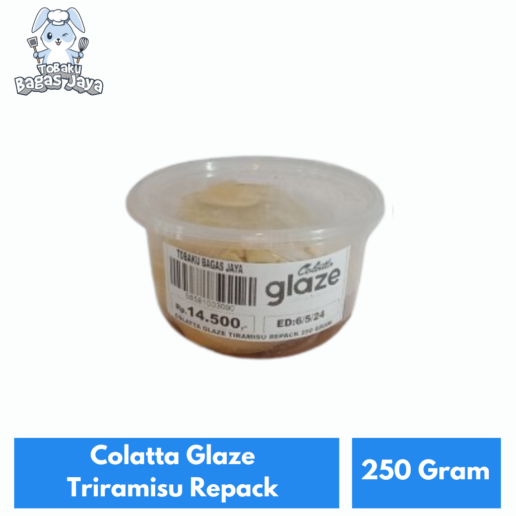 

Colatta Glaze Tiramisu Repack 250 Gram