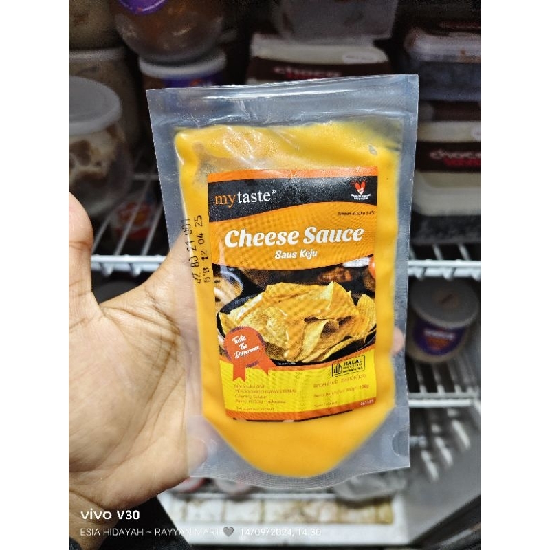 

My taste cheese Sauce | Saos keju my taste 100 gr