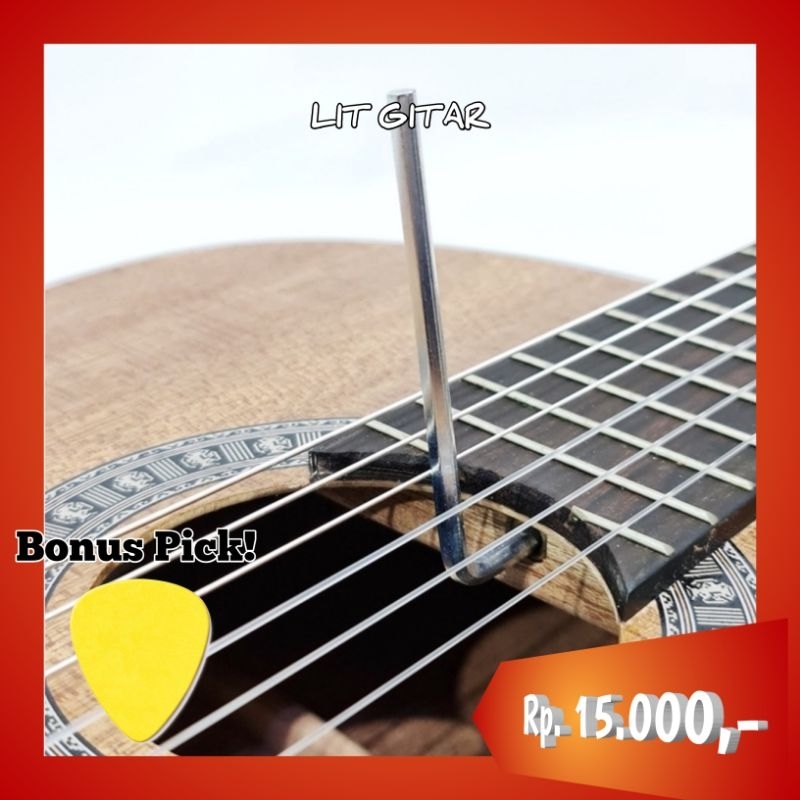 Kunci L untuk Gitar Akustik