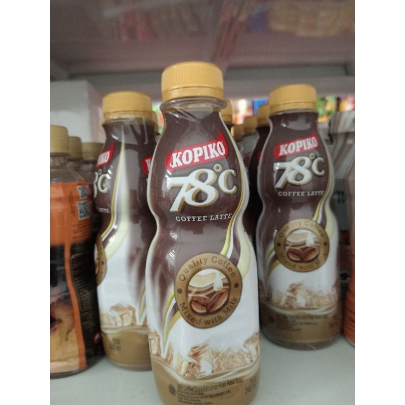 

Kopiko coffee latte 78c 240 ml