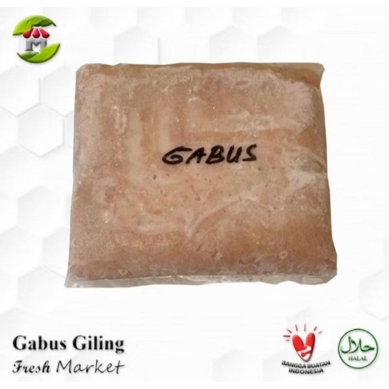 

Ikan Gabus Giling Frozen 1 Kg