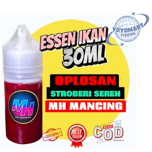 YOMART FISHING - ESSEN GT LELE AROMA STROBERI SEREH MH MANCING