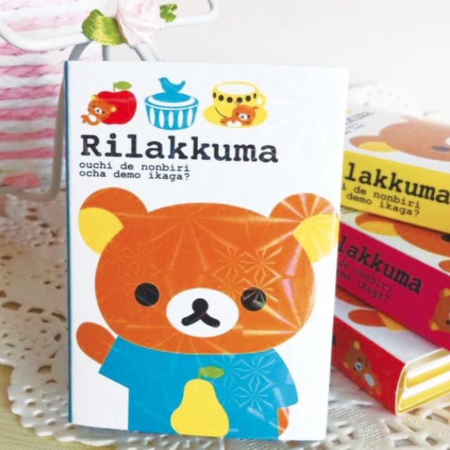 

MELEDAK PROMO Stick Note Memo Rilakkuma Angkat Tangan Lipat 6