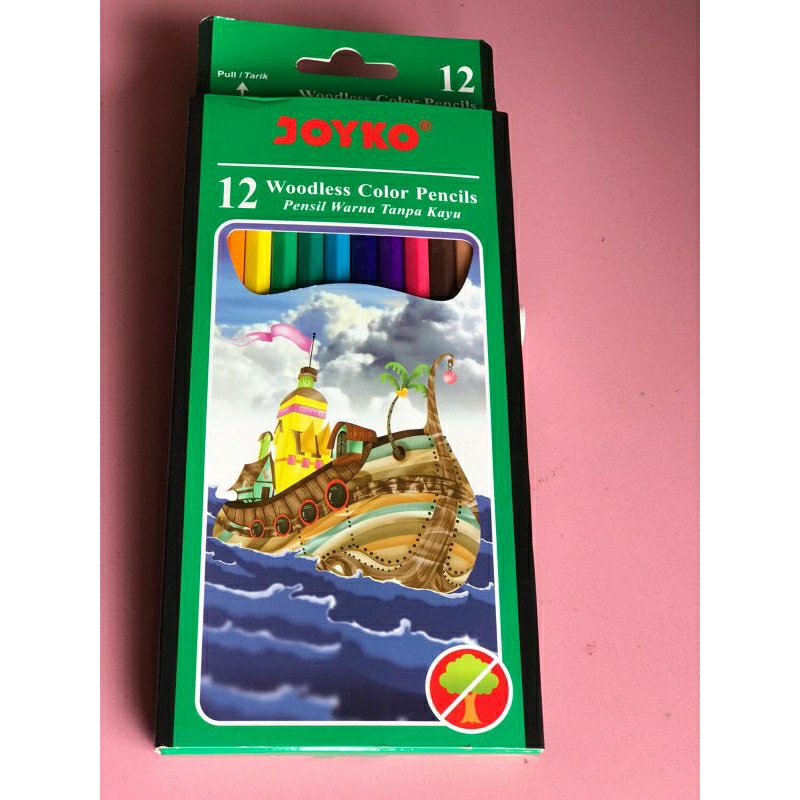 

Joyko Pensil Warna Panjang 12pc