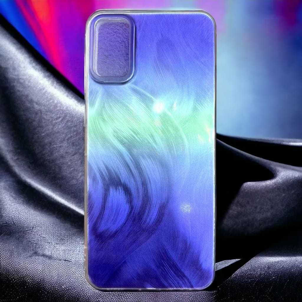 [ Vivo Y100 ] HOLOGRAM COLORFULL FEATHER FULLCOVER CASE WARNA WARNI
