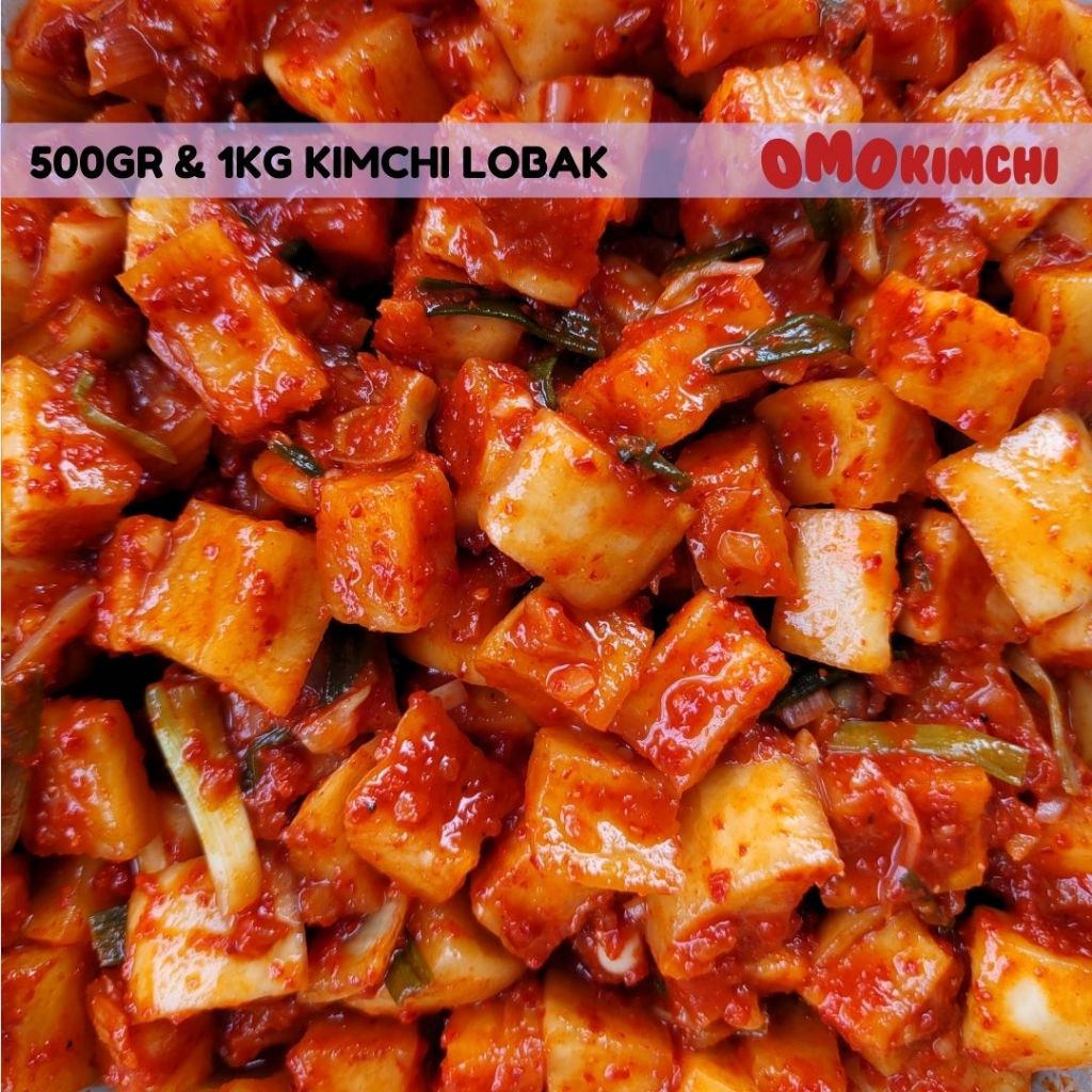 

500gr & 1kg Kimchi lobak korean food omokimchi medan