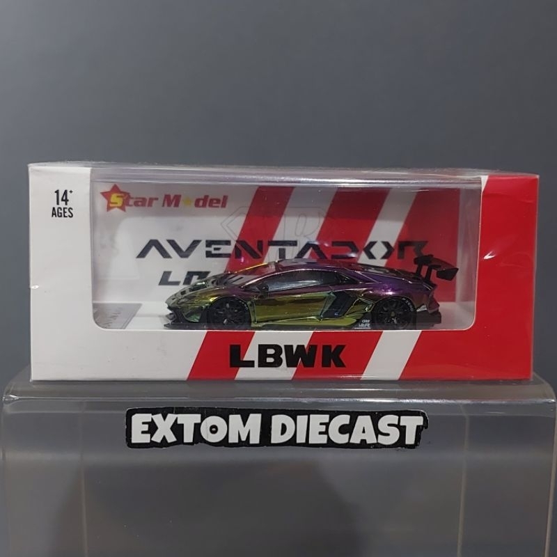 StarModel Lamborghini Aventador LBWK Rainbow Chrome