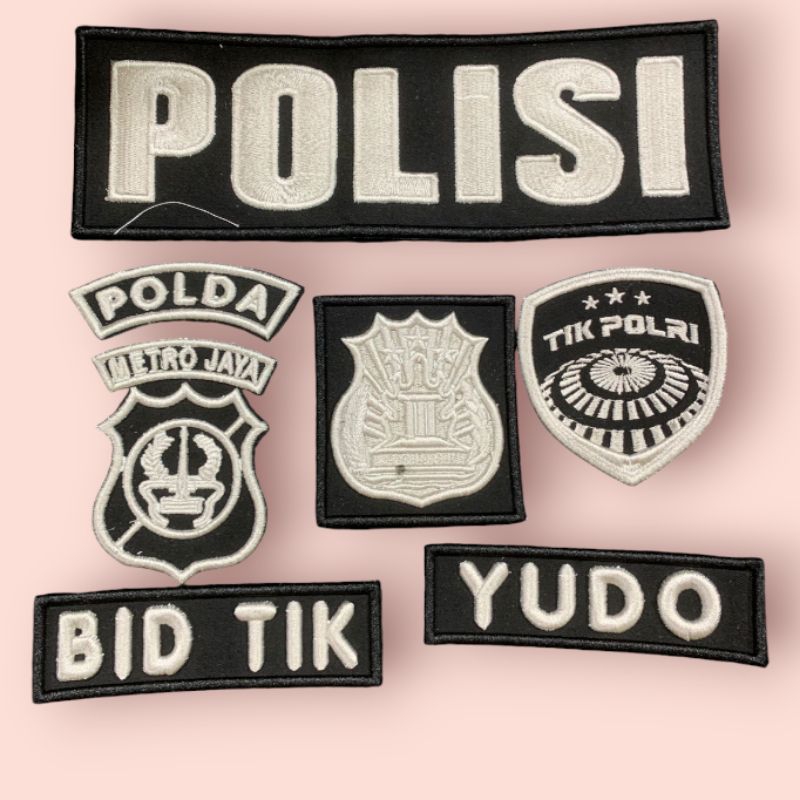 LOGO BORDIR POLISI TIK