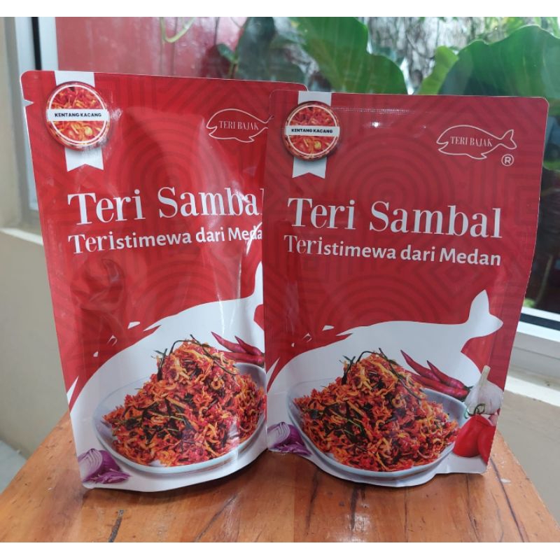 

Teri Kacang Kentang Sambal Teri Bajak Medan