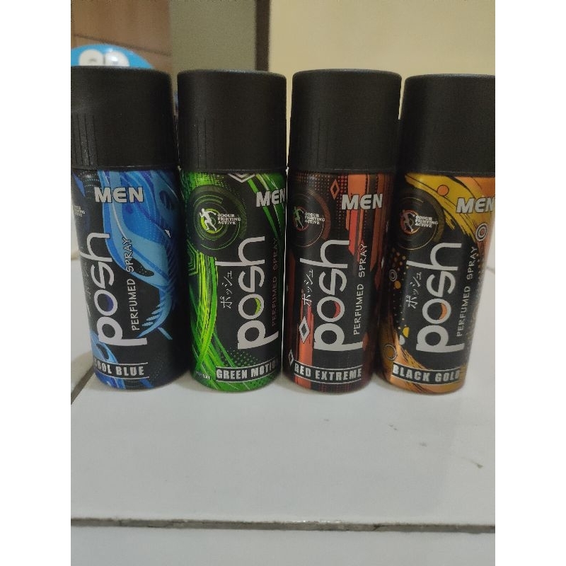 Special Promo• Posh Men Cool Blue • Posh Men Green Motion • Posh Men Red Extreme • Posh Men Black Go