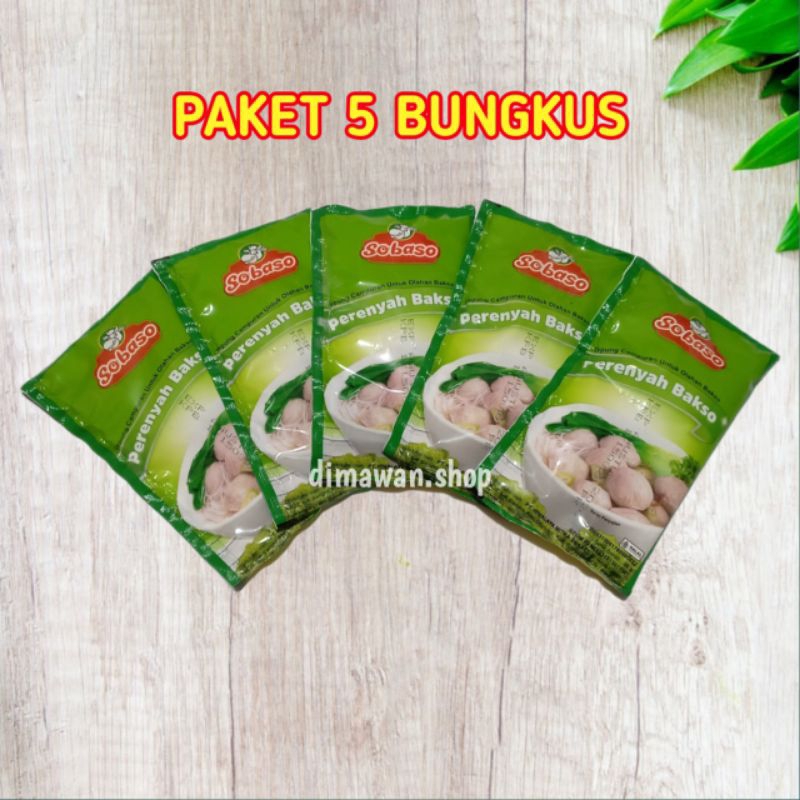 

SOBASO perenyah bakso 20 gram ( 5pcs )