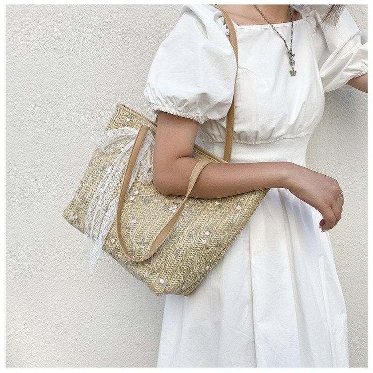 Lace Tote Bag