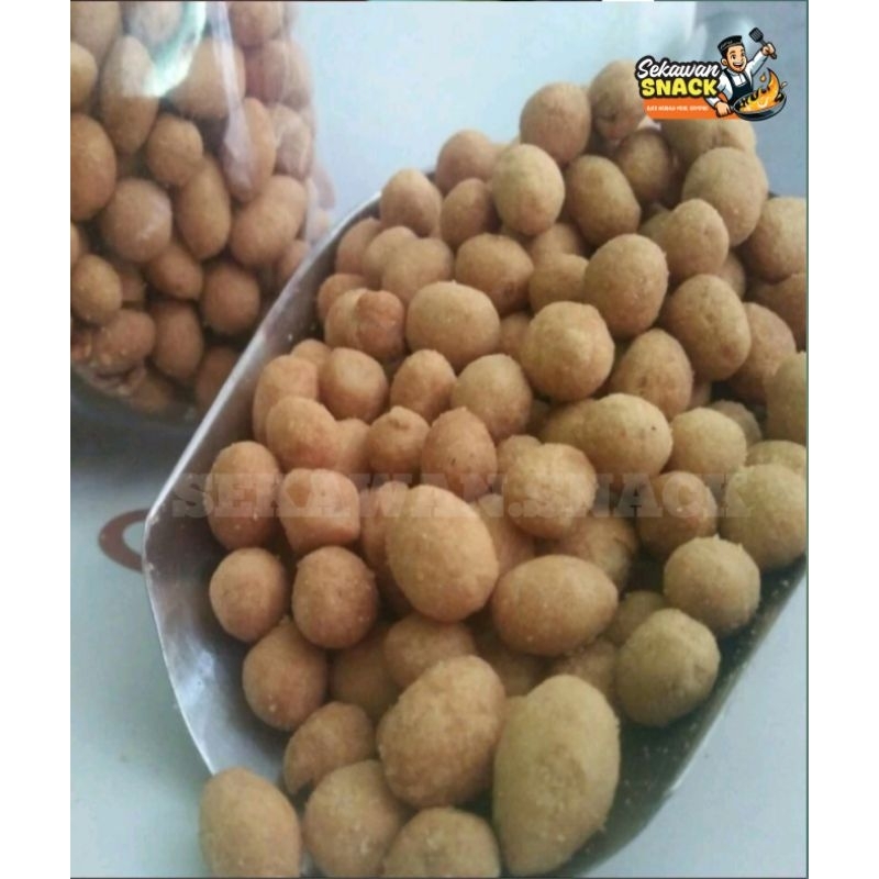 

COD 250Gram Kacang Telor Manis Super Gurih|Cemilan Kacang