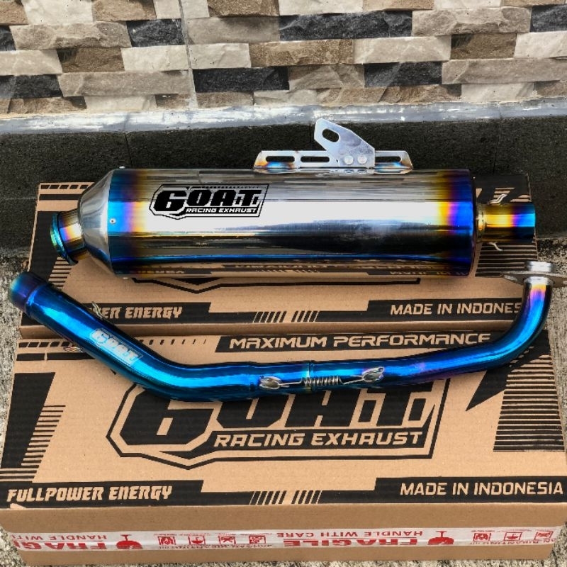 Knalpot Racing Original Bluemoon Nmax 155 Vario 160 Aerox 155 Cyber PCX 160 Vario150 ADV Model ARM