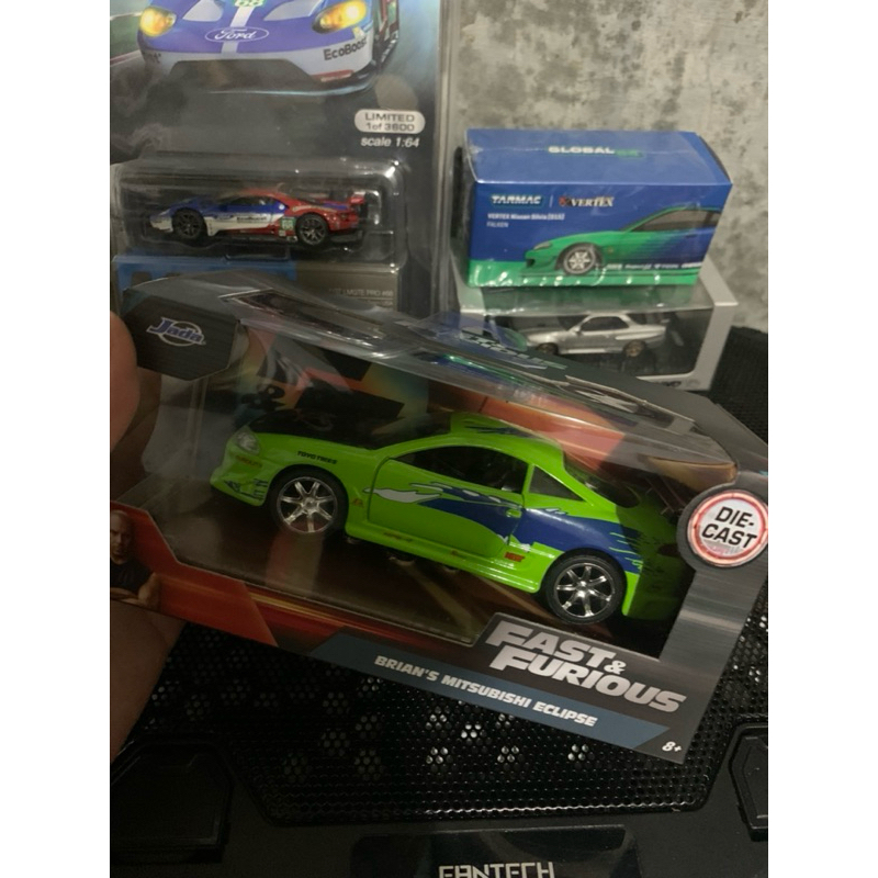 Jada Toys Fast and Furious Brian Ecslips Mistubishi