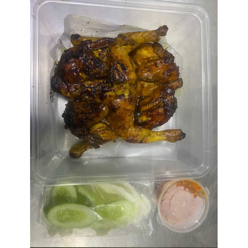 

ayam bakar merakyat 2 ekor + lalap + sambal