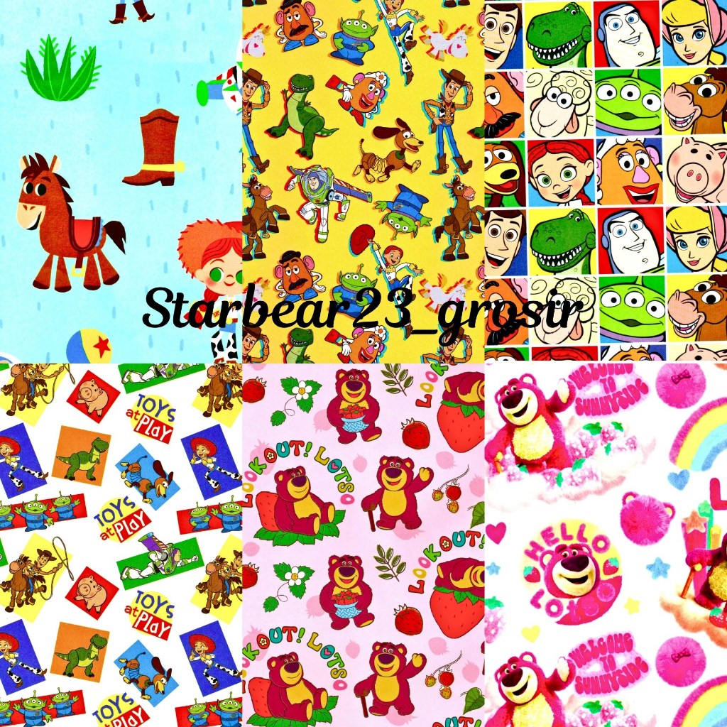 

Kertas kado Doff Toy Story Sansanwawa