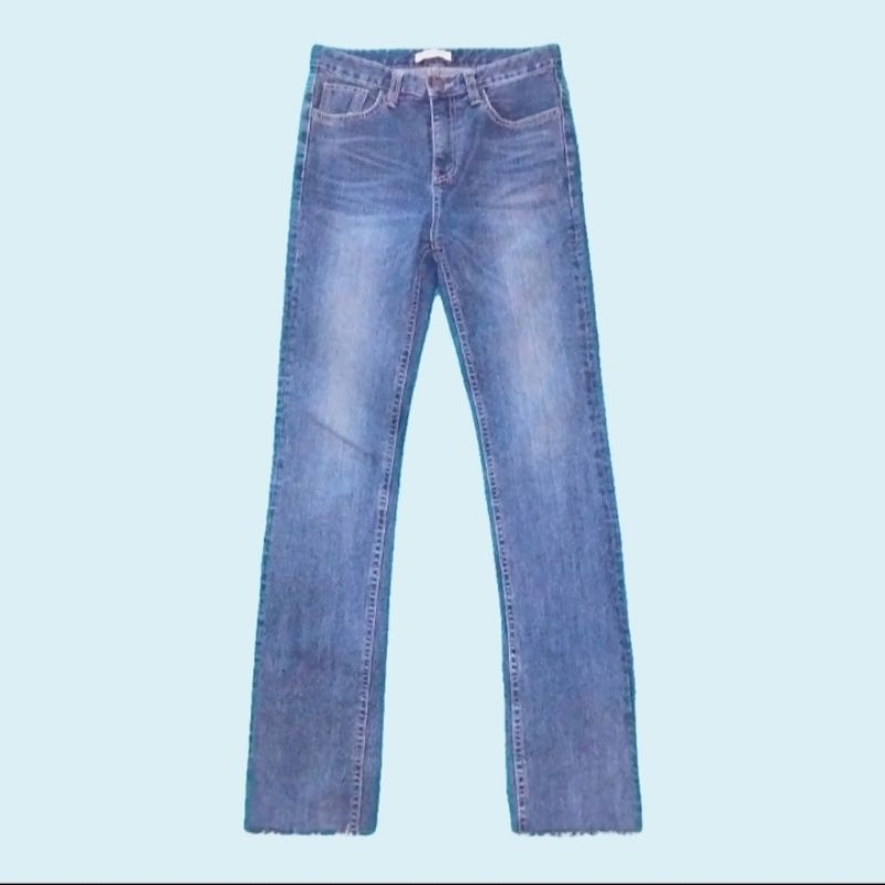 Preloved jeans kulot