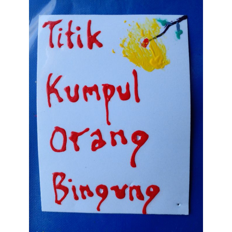 

British Sticker Timbul : Titik Kumpul Orang Bingung