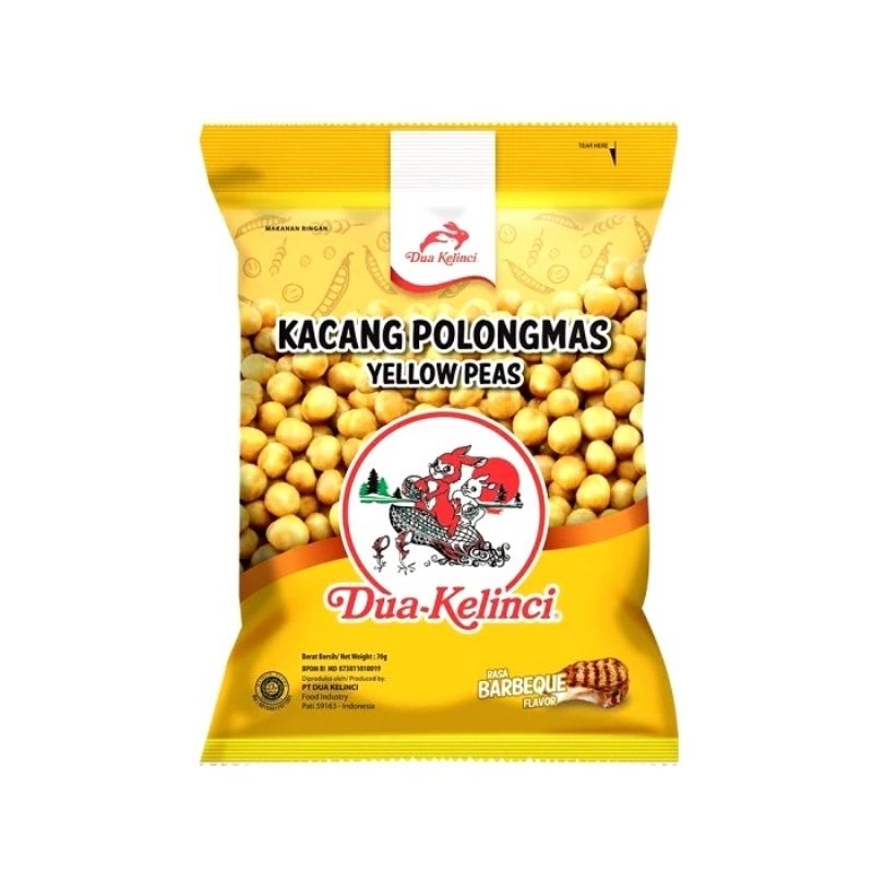 

DUA KELINCI Kacang Polong Mas 60Gr