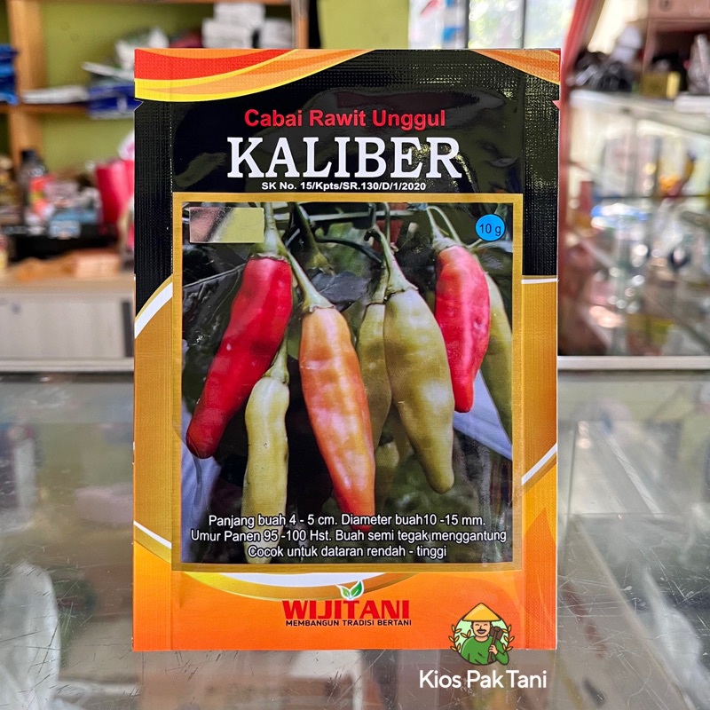 Benih Cabe Rawit Kaliber 10gr Wijitani