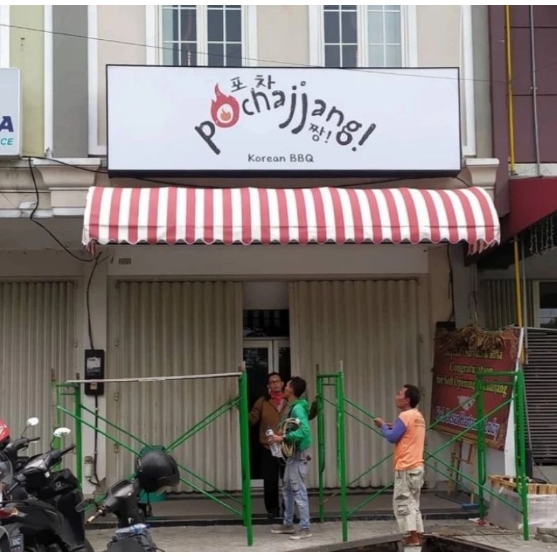 kanopi awning kain waterproof