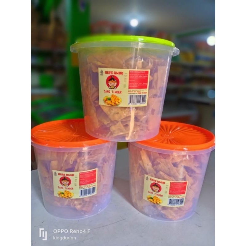 

Sang Timoer Keripik Bawang Toples 500 gram