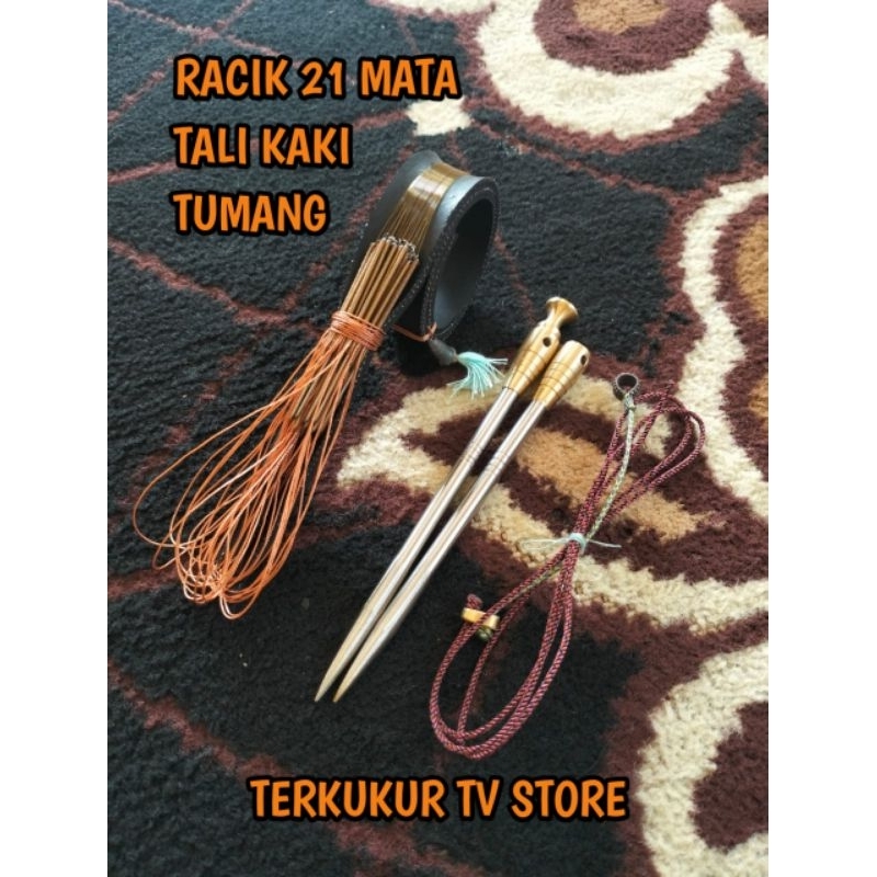 JERAT / RACIK TEKUKUR 21 MATA + TUMANG + TALI