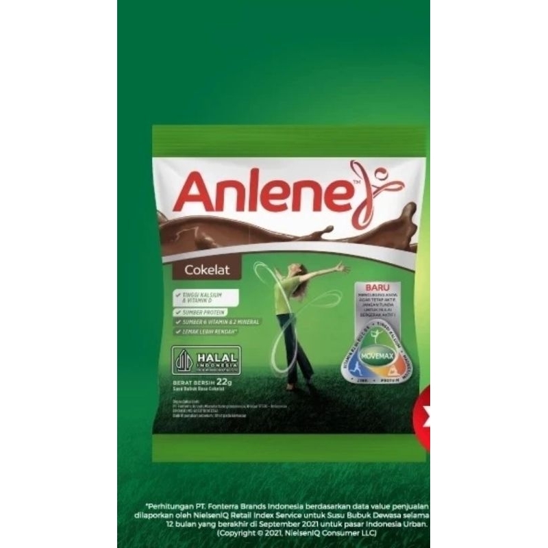 

Susu Bubuk Anlene Sachet 22gr coklat