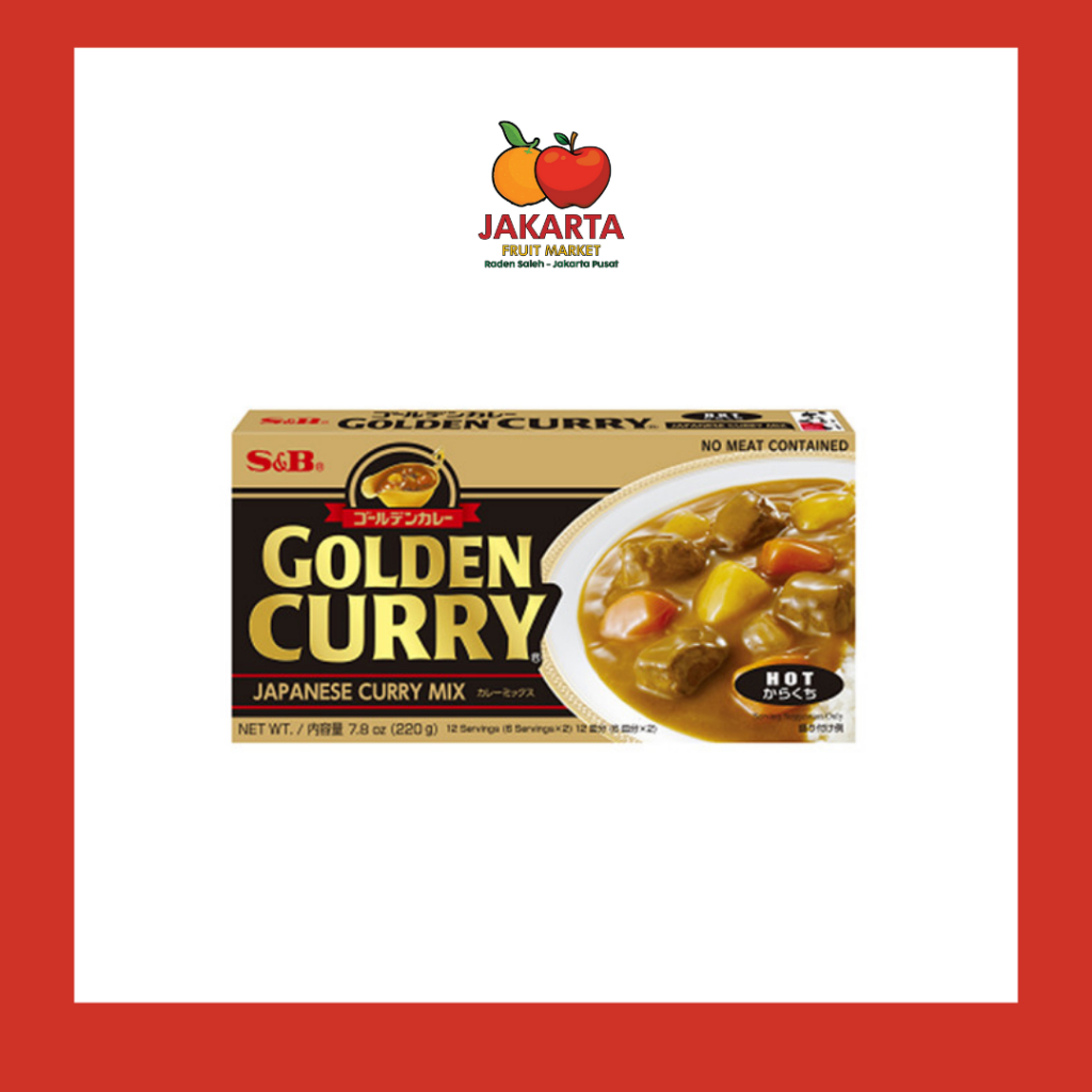 

S&B GOLDEN CURRY SAUCE MIX HOT 220GR