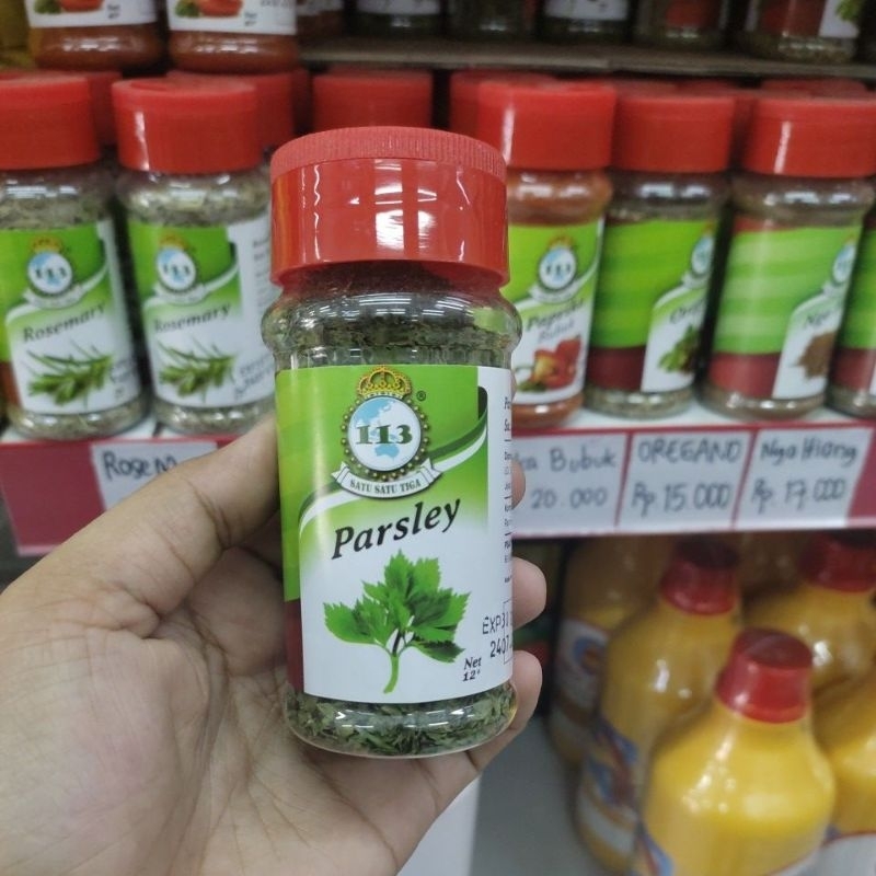 

PARSLEY 113 berat 12gr