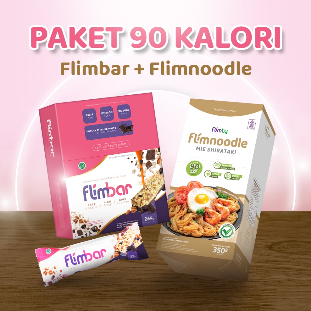 

Paket 90 Kalori - 1 Box Flimnoodle + 1 Box Flimbar